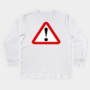 WARNING Kids Long Sleeve T-Shirt